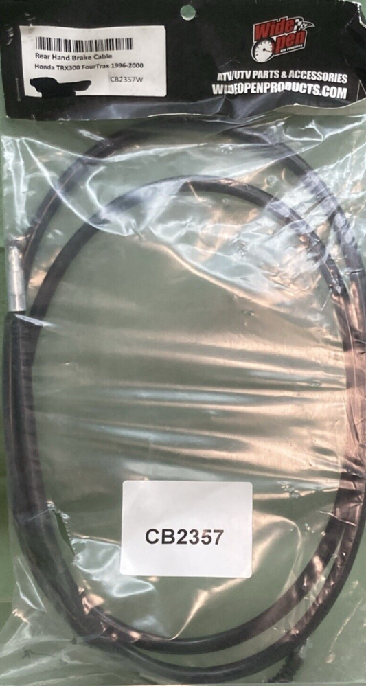 NEW GENUINE WIDE OPEN CB2357W HAND REAR BRAKE CABLE FOR HONDA TRX300