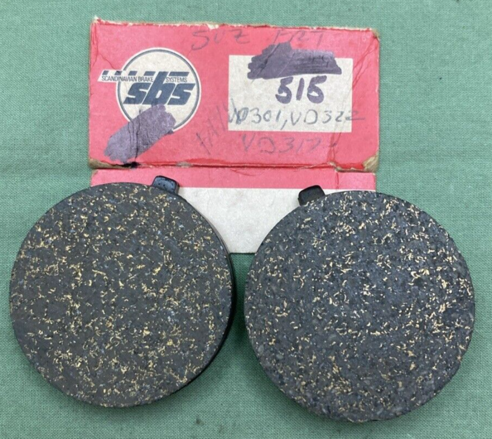 NEW GENUINE SBS 515 BRAKE PAD SET MOTORCYCLE