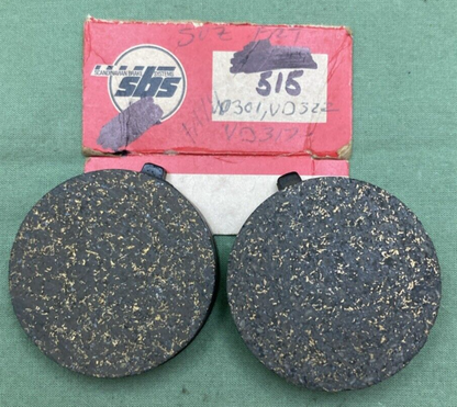NEW GENUINE SBS 515 BRAKE PAD SET MOTORCYCLE