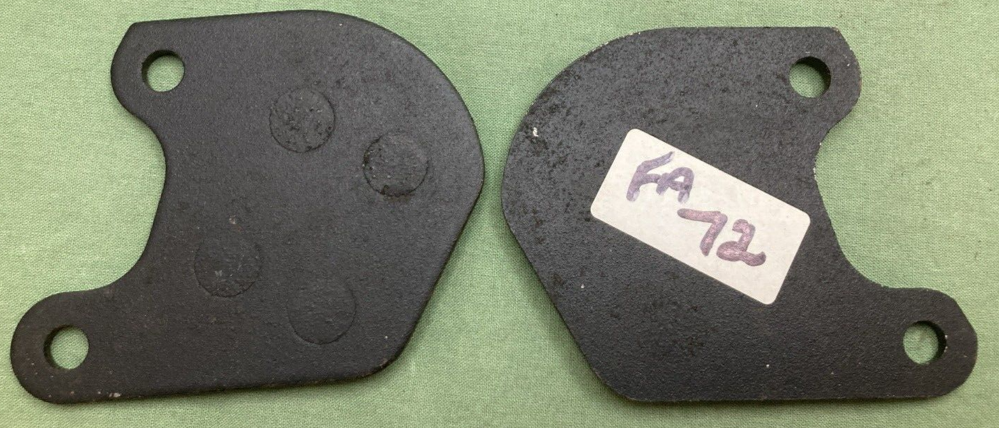 NEW REPLACES EBC FA72 BRAKE PAD SET FOR HARLEY DAVIDSON