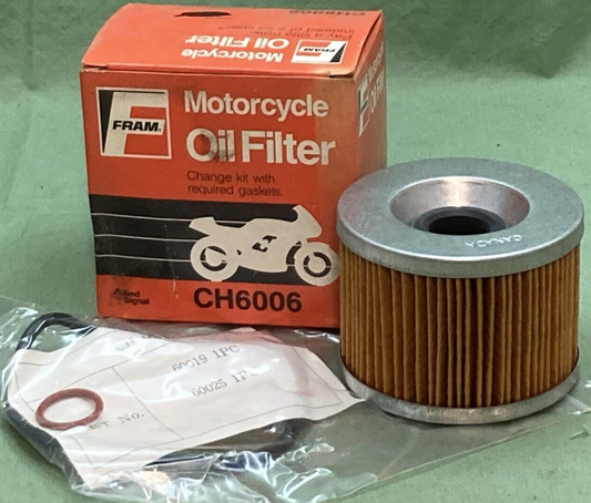 NEW GENUINE FRAM CG6006 OIL FILTER FOR YAMAHA MOTORCYCLE