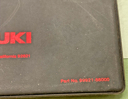 GENUINE SUZUKI 99921-88000 MOTORCYCLE AND ALL TERRAIN VEHICLE SALES GUIDE 1988