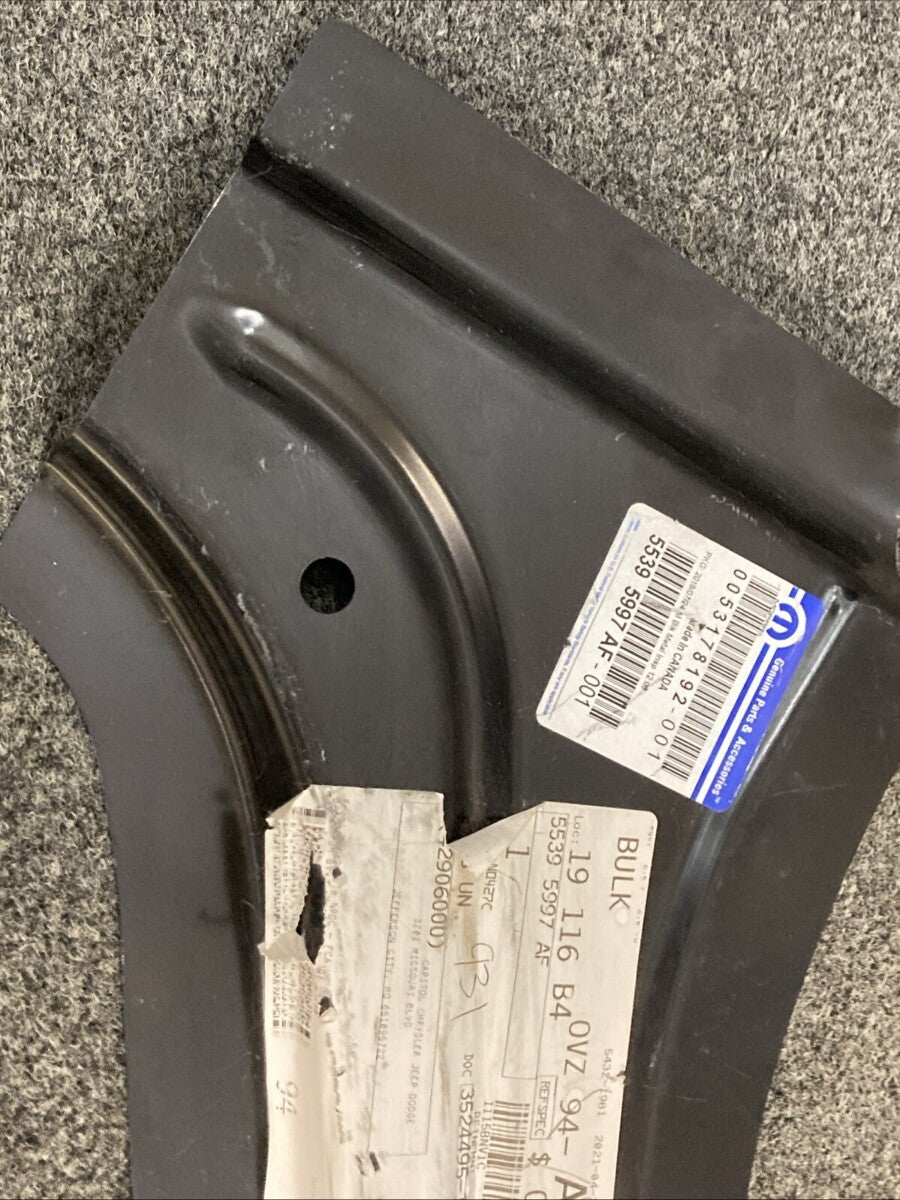 NEW MOPAR 55395997AF Wheelhouse To Sill Reinforcement, Left