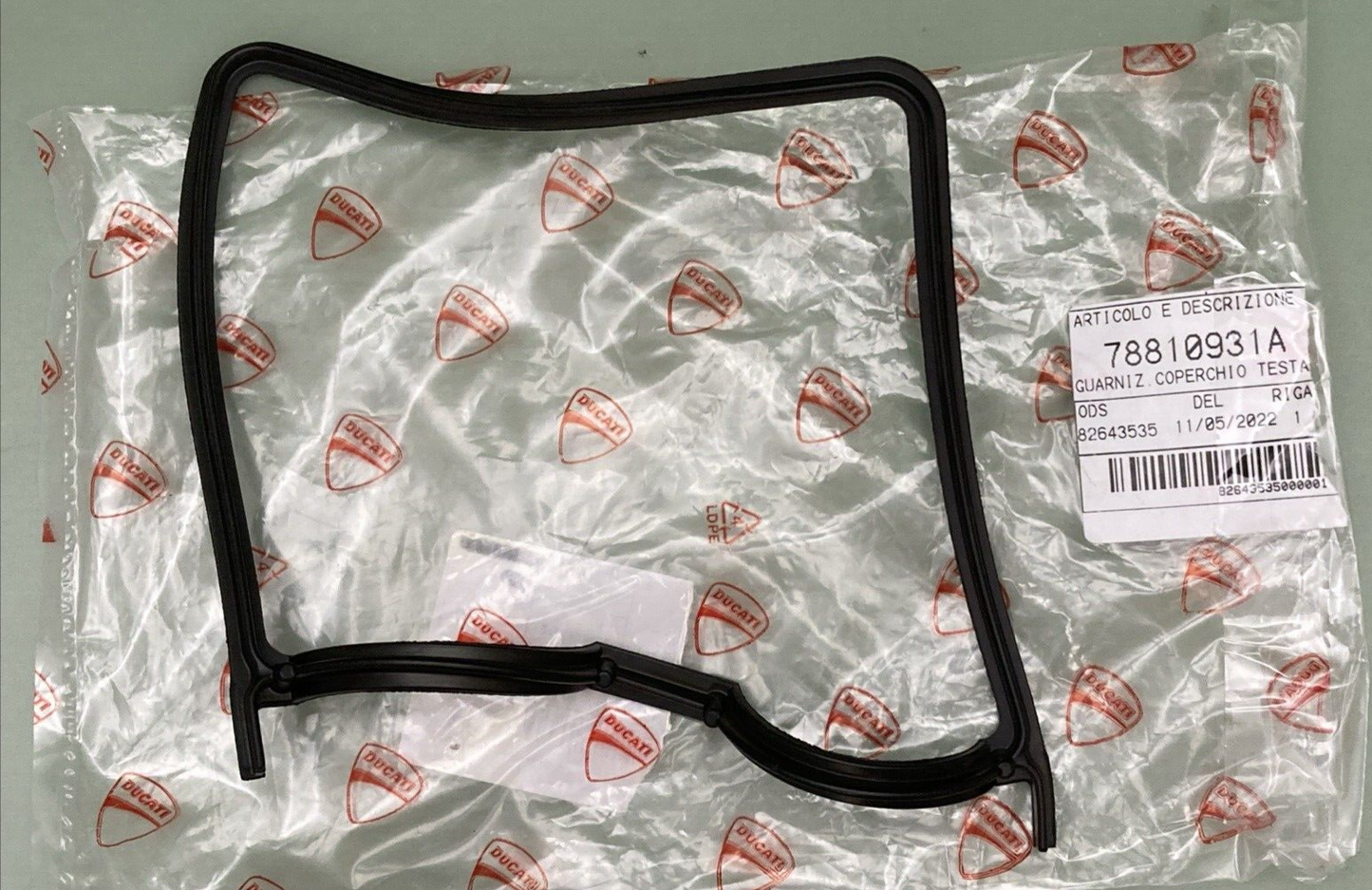 NEW GENUINE DUCATI 78810931A GASKET CYLINDER HEAD COVER