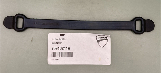 NEW GENUINE DUCATI 75910241A BAND BATTERY