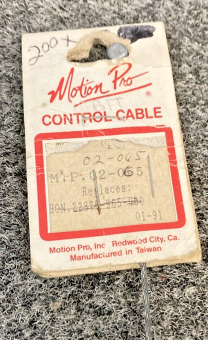 NEW MOTION PRO 02-065 THROTTLE CABLE