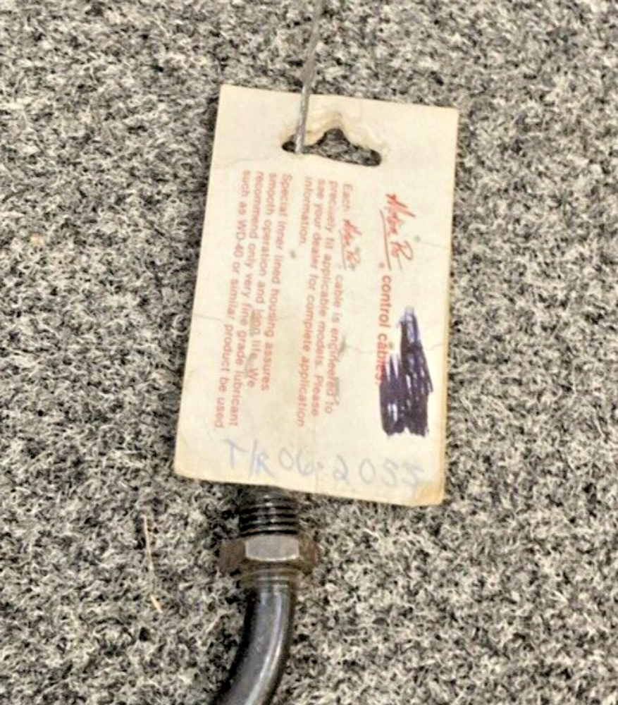 NEW MOTION PRO 02-065 THROTTLE CABLE