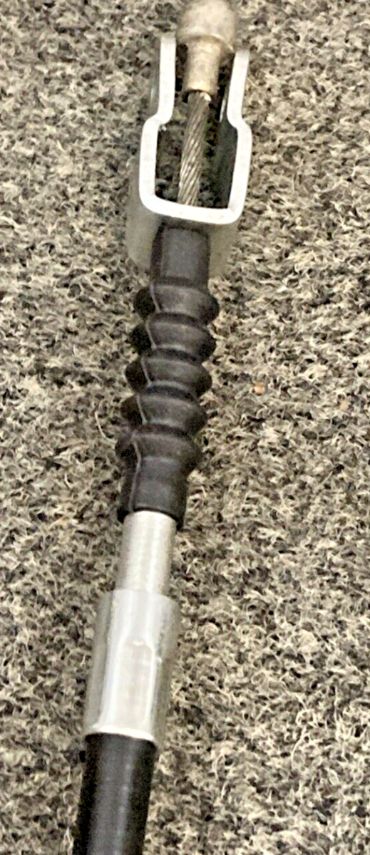 NEW MOTION PRO 03-051 REAR BRAKECABLE, BLACK VINYL, KAWASAKI 8671