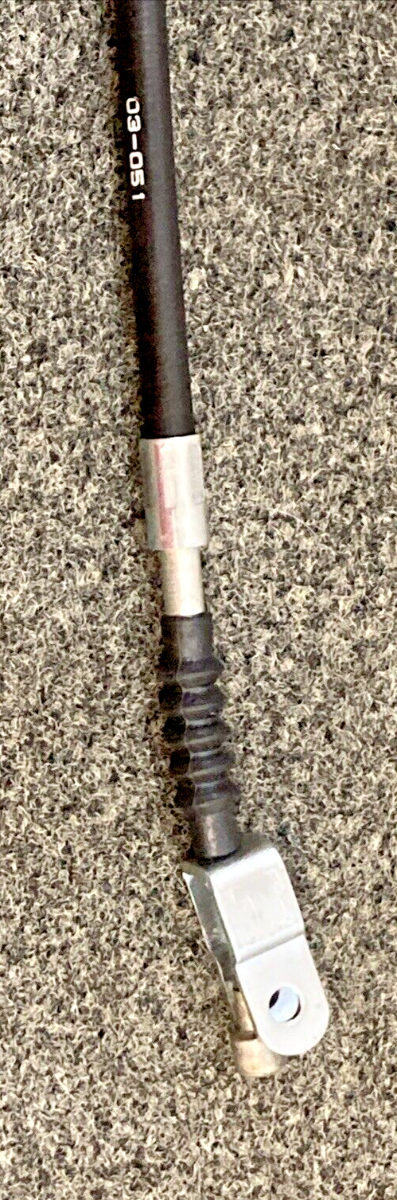 NEW MOTION PRO 03-051 REAR BRAKECABLE, BLACK VINYL, KAWASAKI 8671