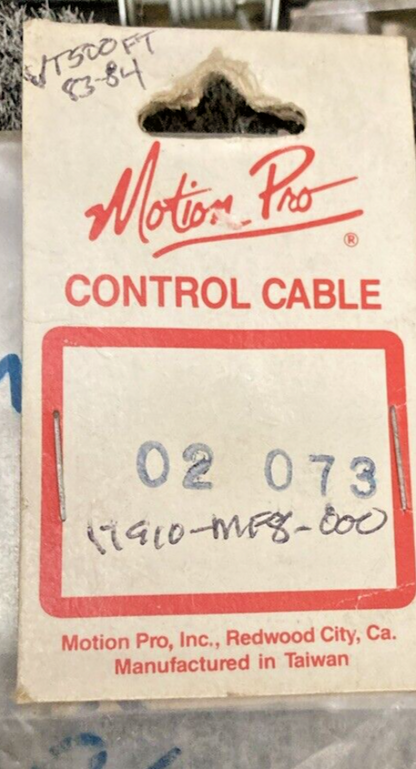 NEW MOTION PRO 02-073 BLACK VINYL CLUTCH CABLE