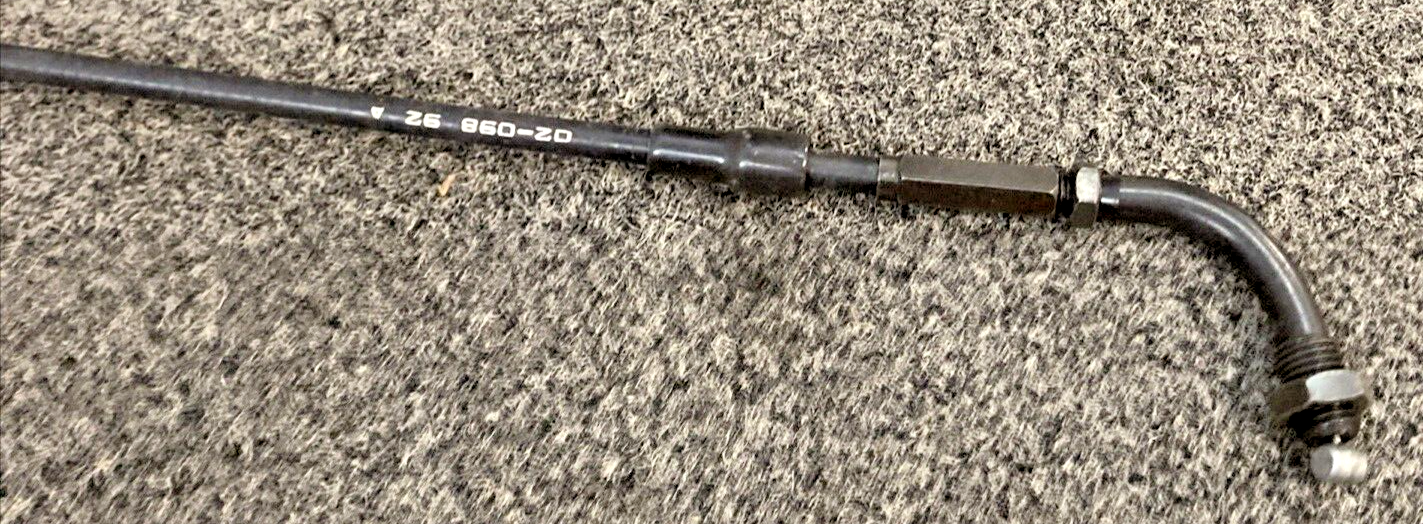 NEW MOTION PRO 02-092 CLUTCH CABLE, BLACK VINYL