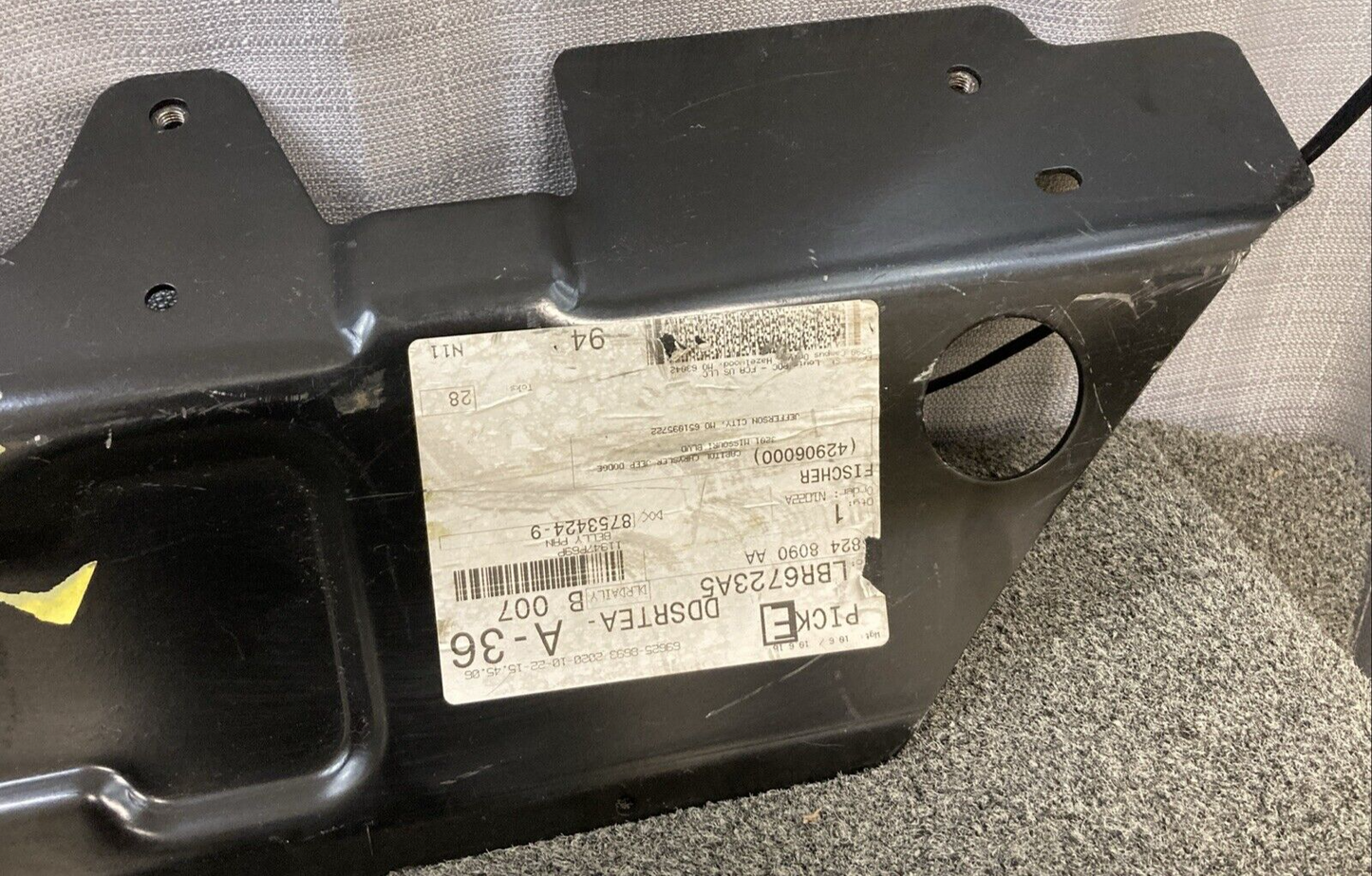 NEW REPLACES MOPAR 68248090AA Extension Front Belly Pan
