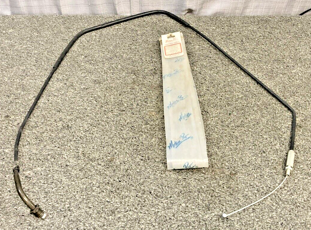 NEW MOTION PRO 02-012  PUSH THROTTLE CABLE, BLACK VINYL, HONDA 17920-371-660