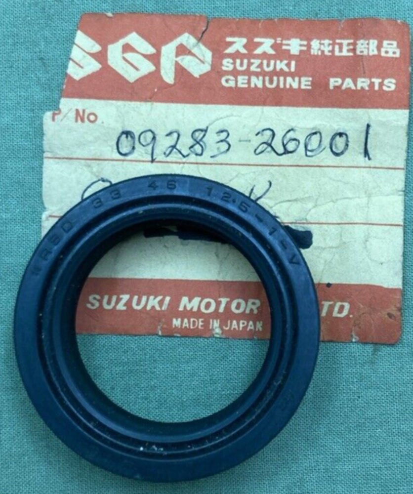 NEW GENUINE SUZUKI 09283-26001 OIL SEAL REAR WHEEL