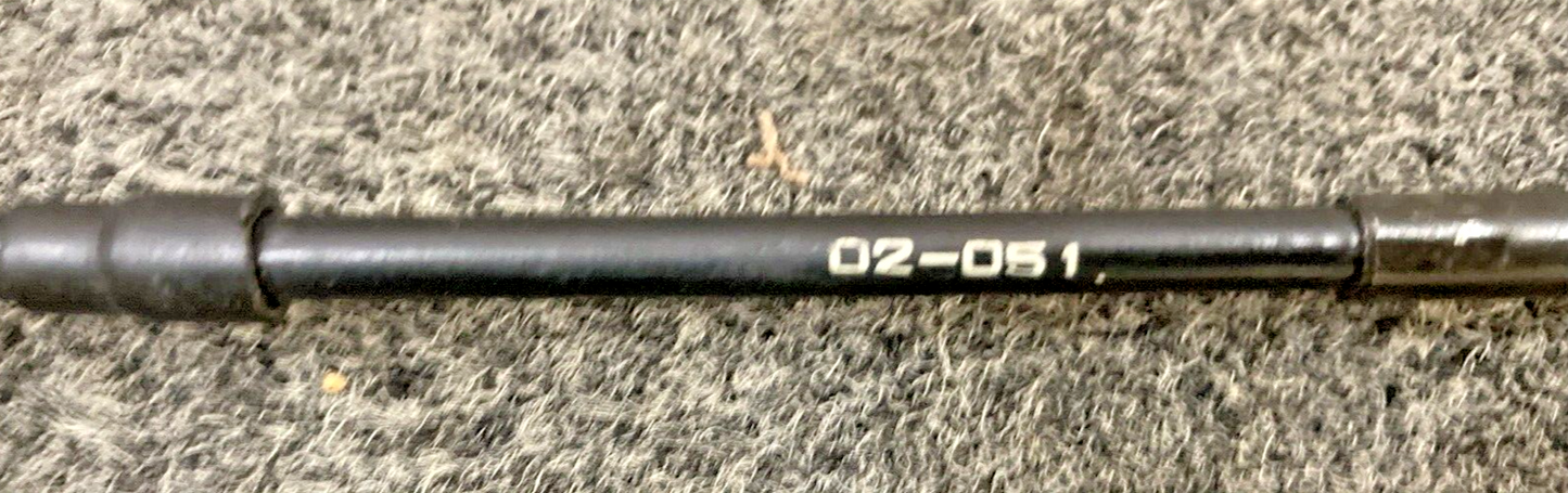 NEW MOTION PRO 02-051 BLACK VINYL THROTTLE CABLE, HONDA 1982 VF750S