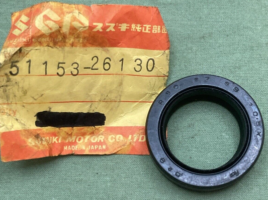 NEW GENUINE SUZUKI 51153-26130 OIL SEAL FORK FRONT