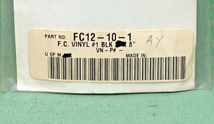 QTY 2 NEW FACTORY CONCEPTS FC12-10-1 RED VINYL 8" NUMBER 3 DECAL