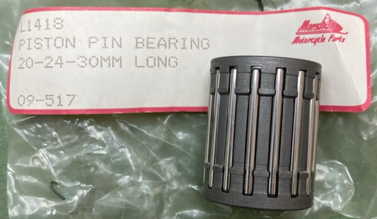 NEW GENUINE MARSHALL 09-517 PISTON PIN BEARING 24X24X30