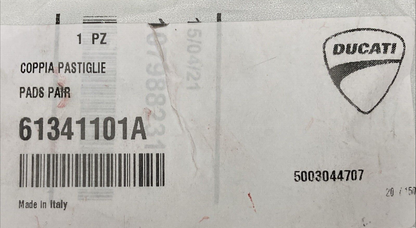 NEW GENUINE DUCATI 61341101A PADS PAIR
