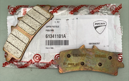 NEW GENUINE DUCATI 61341101A PADS PAIR