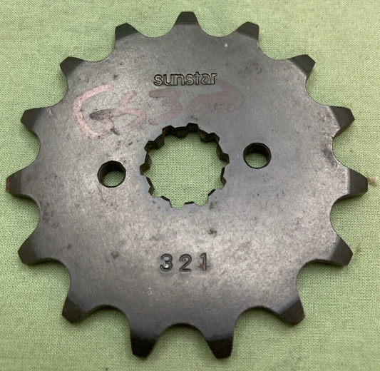 NEW GENUINE SUNSTAR 321 SPROCKET 15T