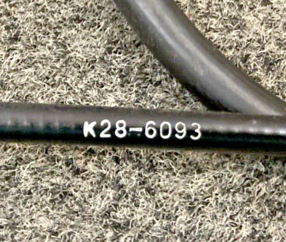 NEW PARTS UNLIMITED K28-6093 VINYL BRAKE CABLE, HONDA REPLACES 45450-KK0-000