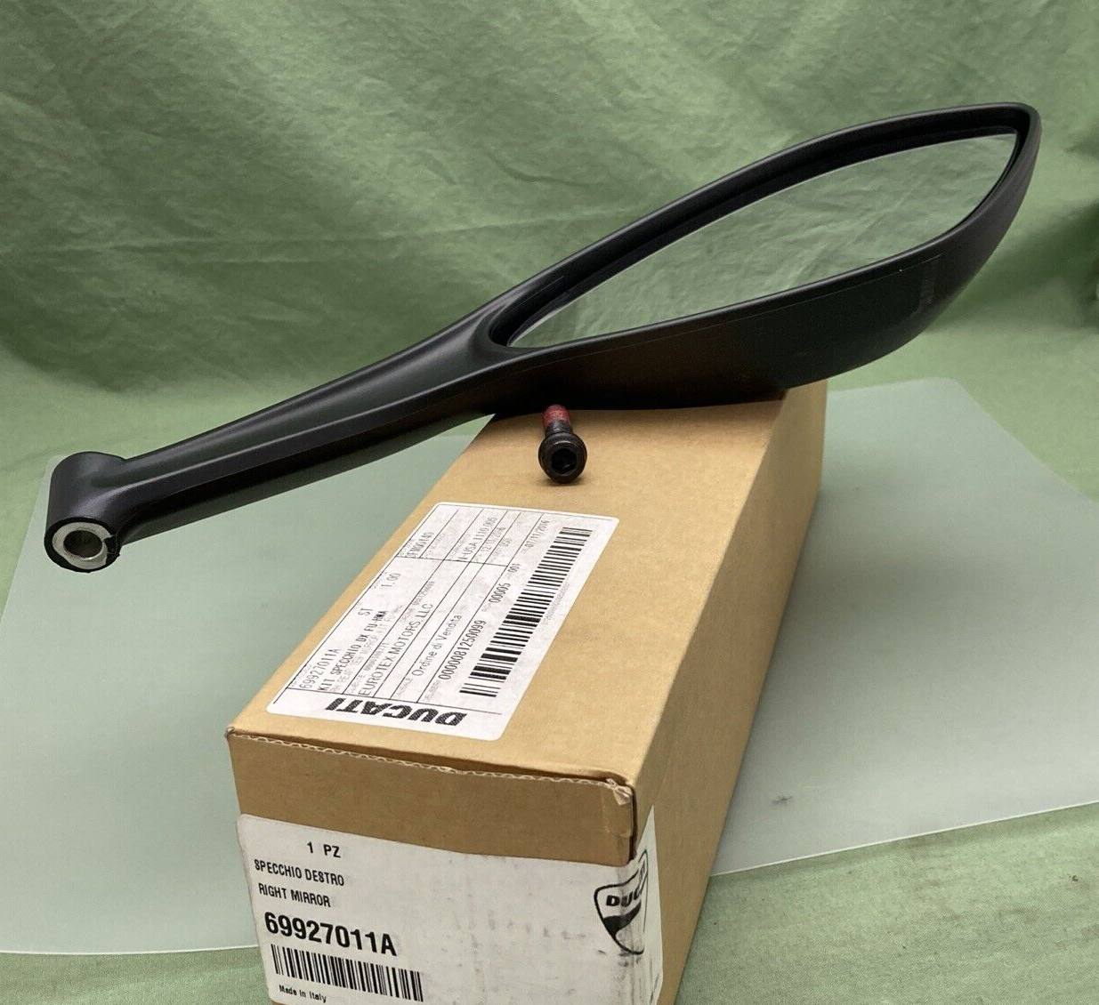 NEW GENUINE DUCATI 69927011A RIGHT MIRROR