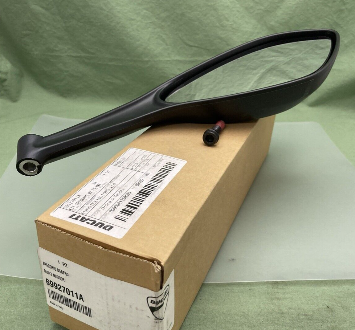 NEW GENUINE DUCATI 69927011A RIGHT MIRROR