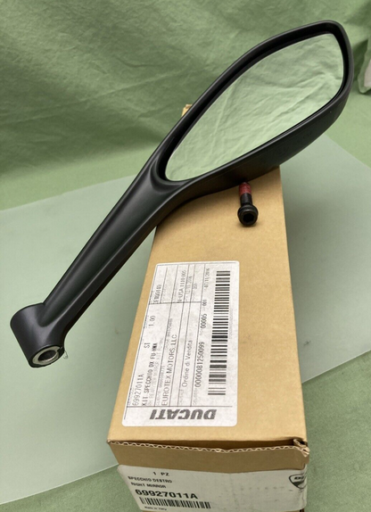 NEW GENUINE DUCATI 69927011A RIGHT MIRROR
