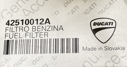 NEW GENUINE DUCATI 42510012A FUEL FILTER
