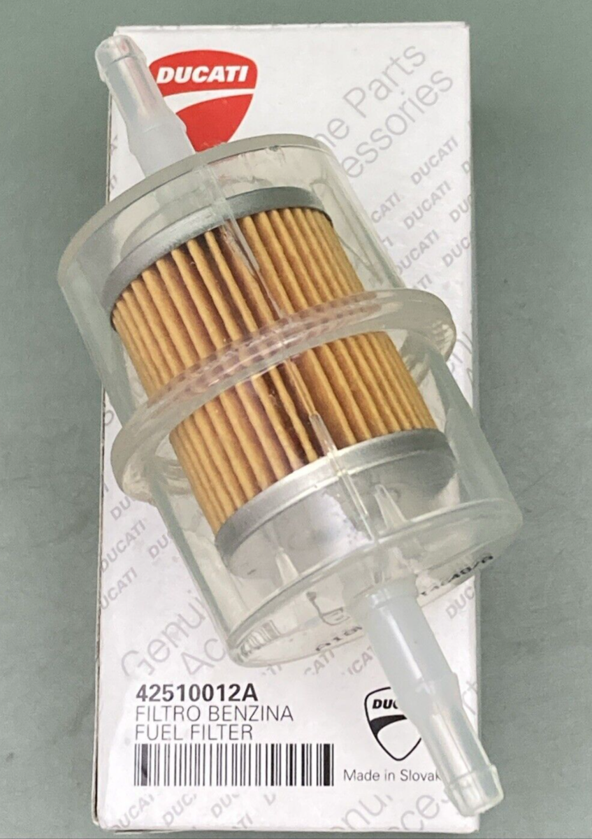 NEW GENUINE DUCATI 42510012A FUEL FILTER