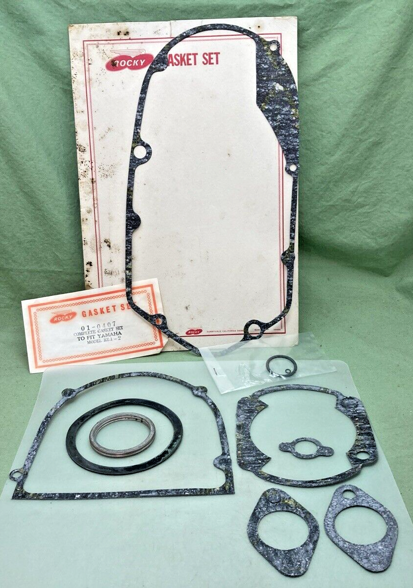 NEW ROCKY 01-0407 GASKET SET FOR YAMAHA RT.1-2