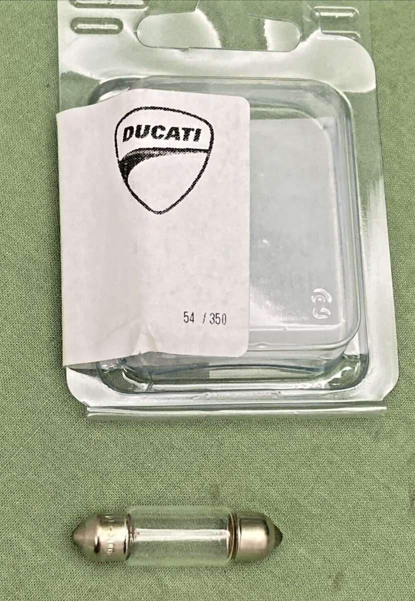 NEW GENUINE DUCATI 39040162A BULB 12V-5W C5W