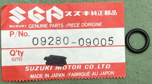 QTY 2 NEW GENUINE SUZUKI 09280-09005 O RING CAMSHAFT D:1.9 ID:8.6