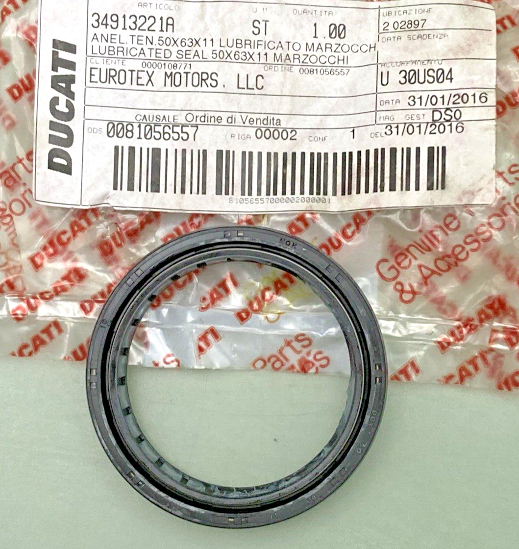 NEW GENUINE DUCATI  34913221A SEAL OIL, FORK