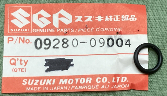 QTY 2 NEW GENUINE SUZUKI 09280-09004 O RING CAMSHAFT D:1.9 ID:8.6