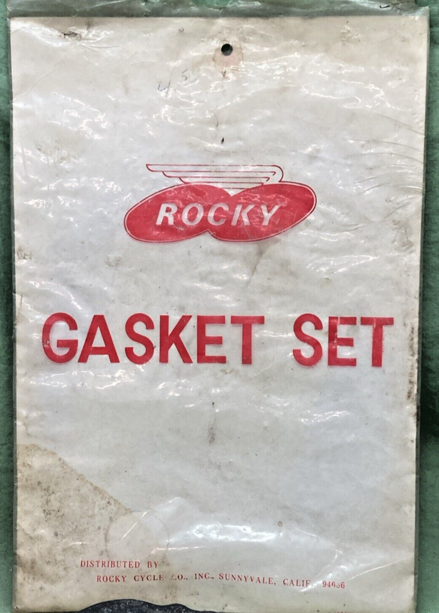 NEW ROCKY 01-0114 GASKET SET FOR HONDA CB/CL/SL100 INCOMPLETE SET