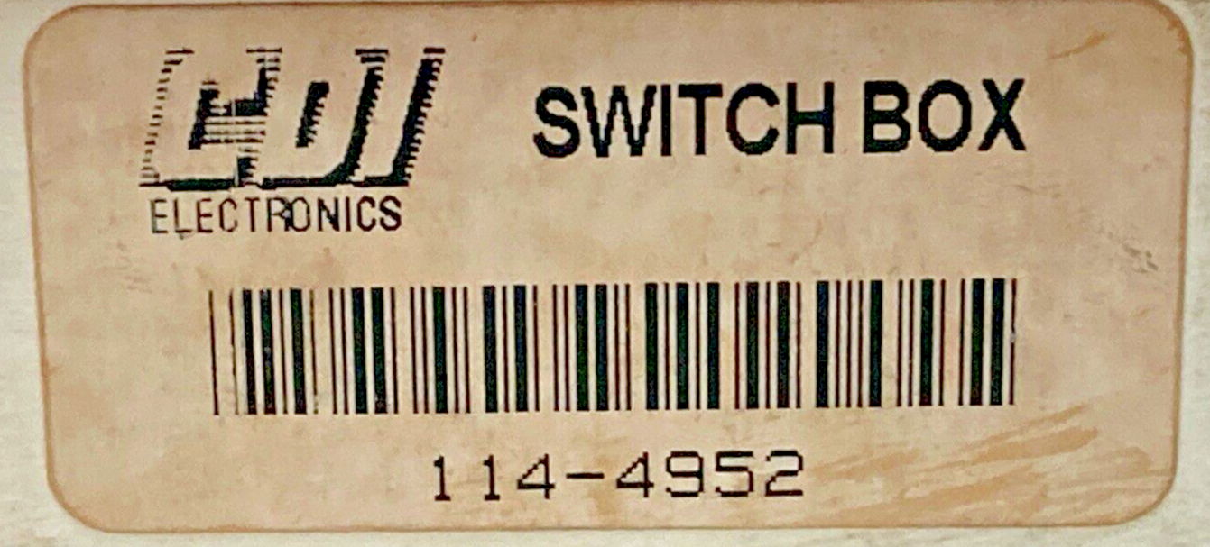 GENUINE CDI ELECTRONICS 114-4952 SWITCH BOX