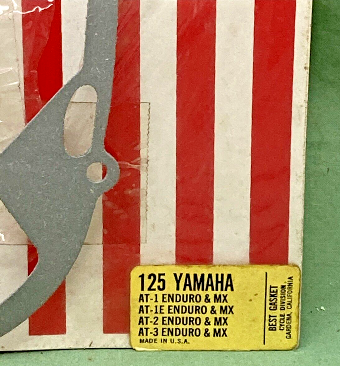 NEW BEST GASKET CYCLE DIVISION 125 YAMAHA, INCOMPLETE KIT