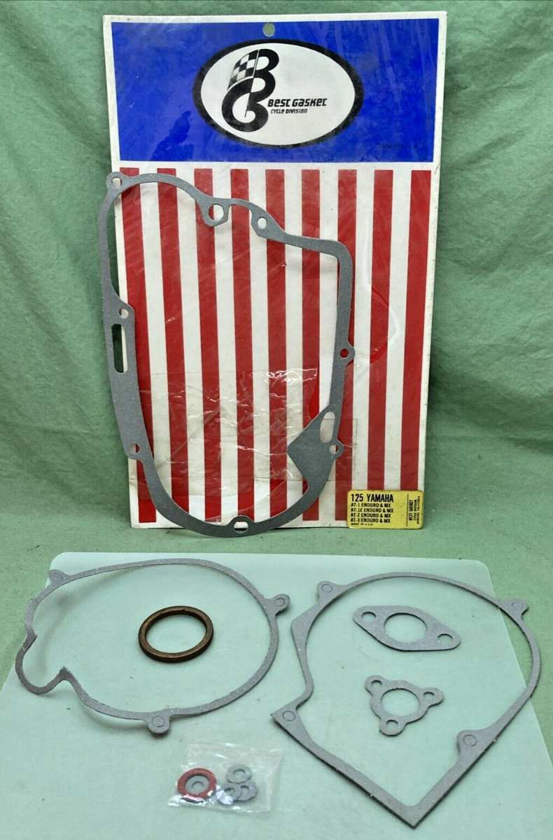 NEW BEST GASKET CYCLE DIVISION 125 YAMAHA, INCOMPLETE KIT
