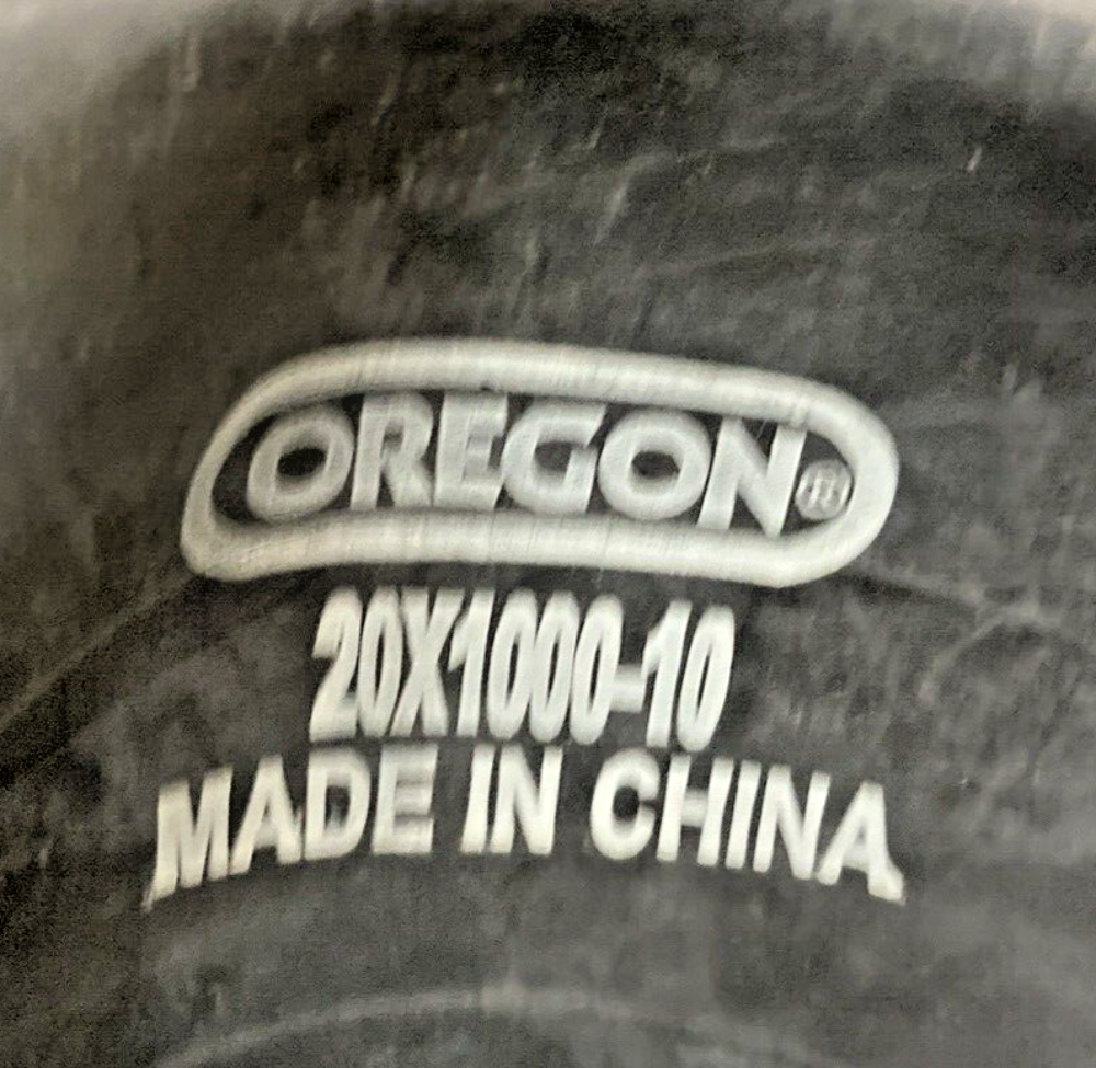 NEW GENUINE OREGON 71-003 INNER TUBE 20X1000-10 STRIGHT METAL VALVE