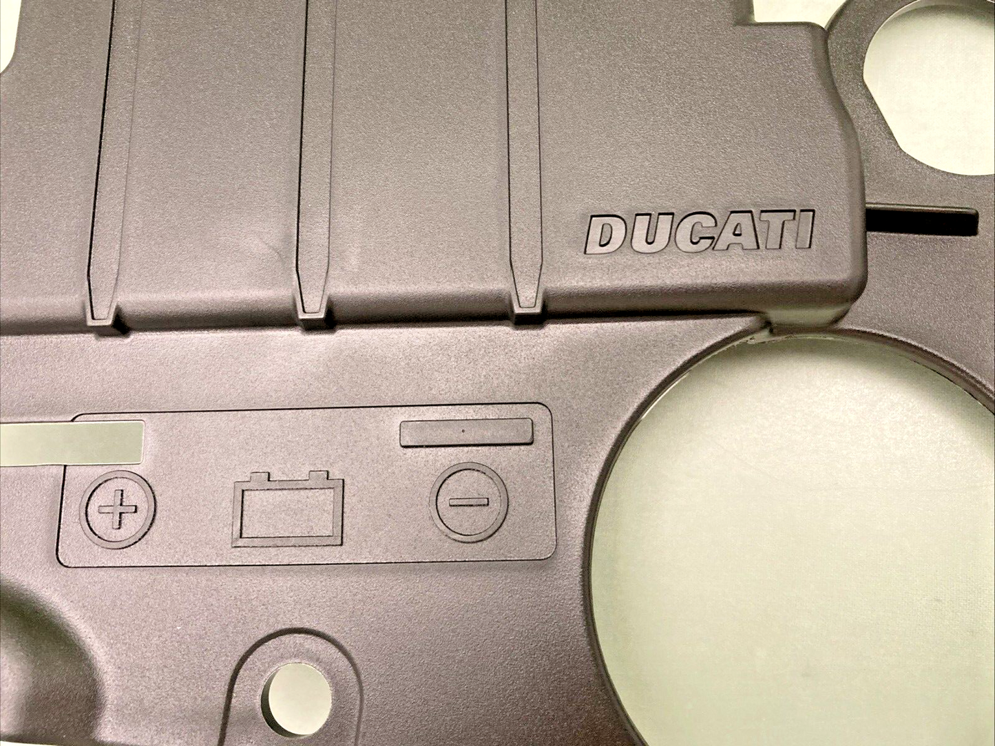 NEW GENUINE DUCATI 4601G621A COVER, BATTERY