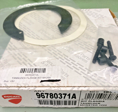 NEW GENUINE DUCATI 96780371A DUCATI TANKLOCK FLANGE KIT MONSTER