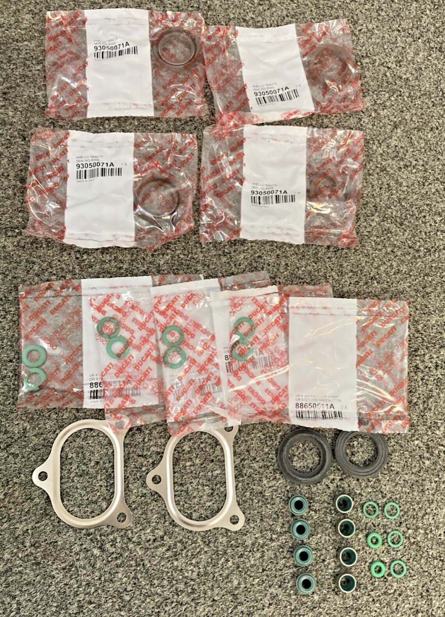 NEW GENUINE DUCATI 79120451A HEAD-CYLINDER GASKETS SET