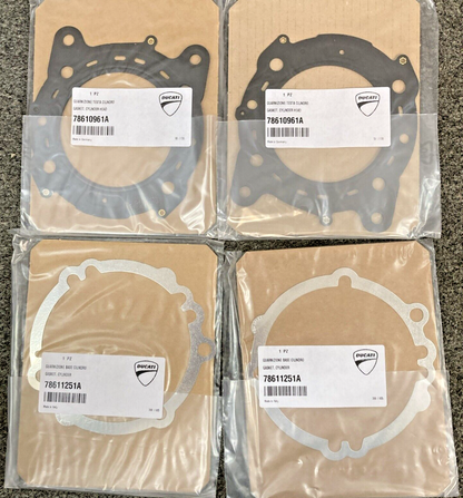 NEW GENUINE DUCATI 79120451A HEAD-CYLINDER GASKETS SET