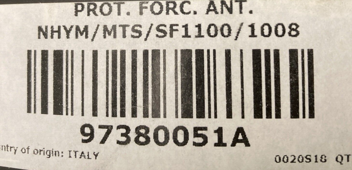 NEW GENUINE DUCATI 97380051A ALUMINUM FRONT AXLE PROTECTORS