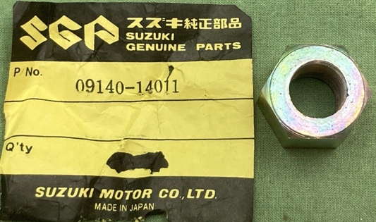 NEW GENUINE SUZUKI 09140-14011 NUT MAGNETO