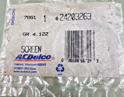 NEW GENUINE ACDELCO GM GENERAL MOTORS 24203263 SCREEN