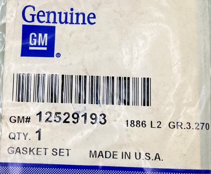 NEW GENUINE GM 12529193 EXHAUST MANIFOLD GASKET SET