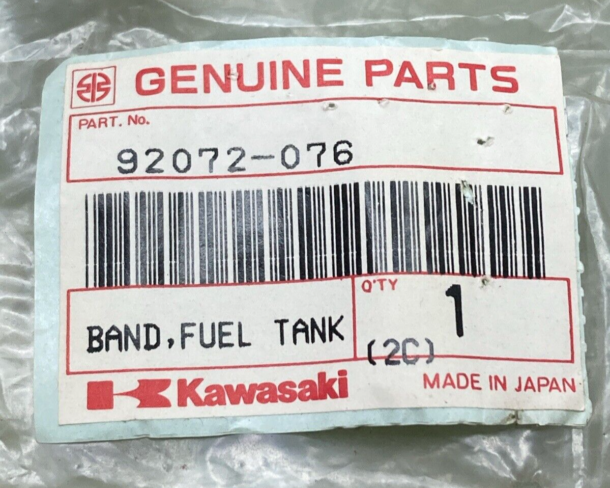 NEW GENUINE KAWASAKI 92072-076 FUEL TANK BAND